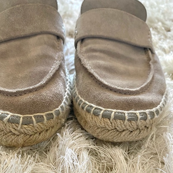 VINCE taupe Daria loafer espadrilles - Picture 4 of 6